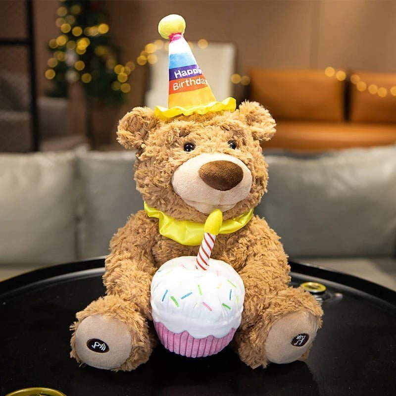 🎁🎁(Hot Sale 49% OFF)Teddy bear that can sing birthday song and recordable🎁🎁(Buy 2 Free Shipping)